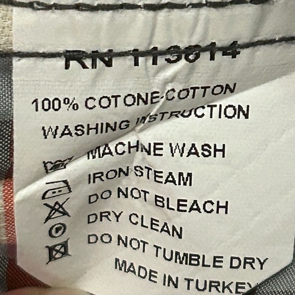 Billy Reid Men’s Medium Slim Cut Long Sleeve Button Down Shirt - Picture 8 of 8